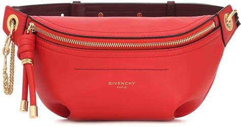 givenchy logo patch belt bag|givenchy whip belt bag.